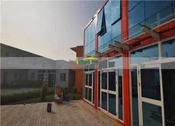 Container houses renovation interior wall aging treatment