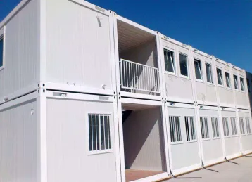 The designing of container houses.