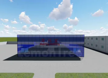 Glasses Container Meeting Building Design